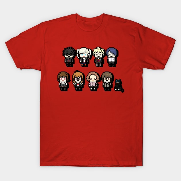 P5 Cast T-Shirt by Tatsu_chan